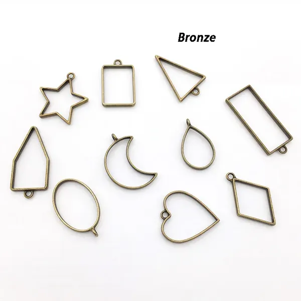 Kit de armazon para colgantes bronce