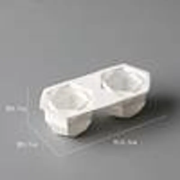 Molde de vela rombos 3d redondo