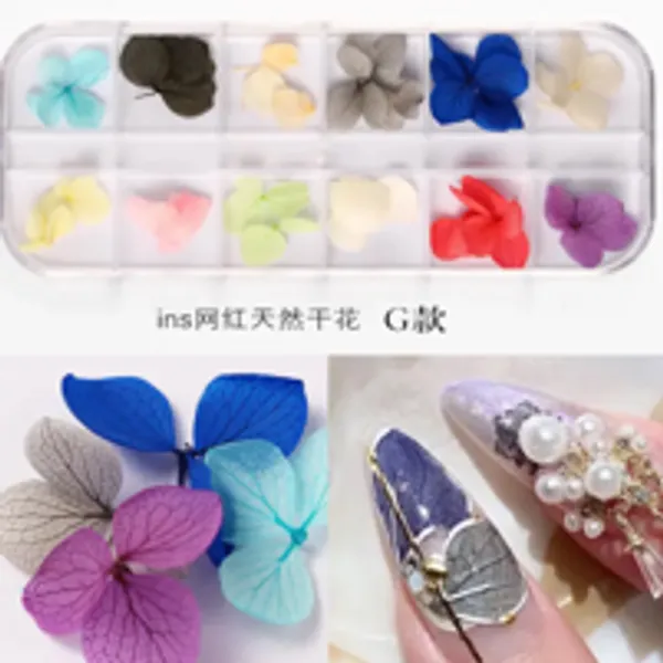 Caja de Flores secas 12 colores G