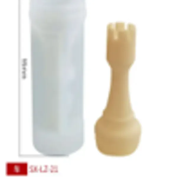 Molde de vela ajedrez torre