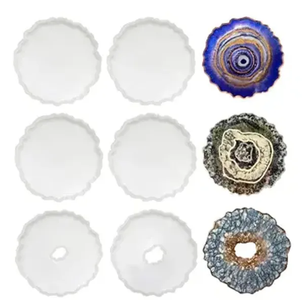 Posavasos forma de concha 6 Pack