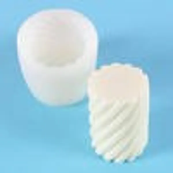 Cilindro grueso lineas inclinadas corto