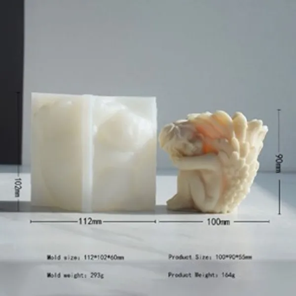 Molde de maceta angelito721