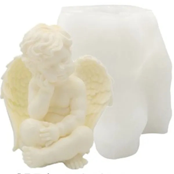 Molde de vela de ángel 2