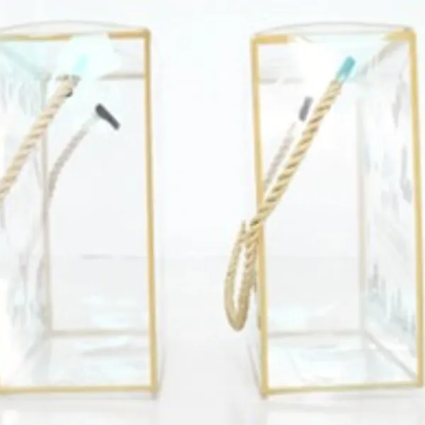 Caja de regalo portátil rectangular