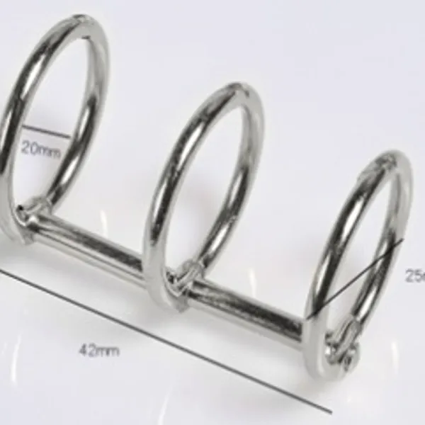 Argollas plateadas para agendas