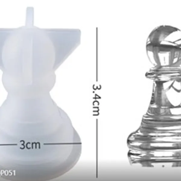 Molde de ajedrez PEON