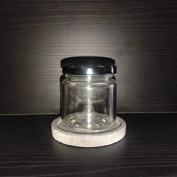 Frasco redondo mediano 110 ml.