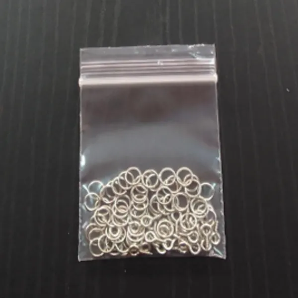 Cancamos y argollas plateado