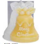 Adornos navideños campana 8