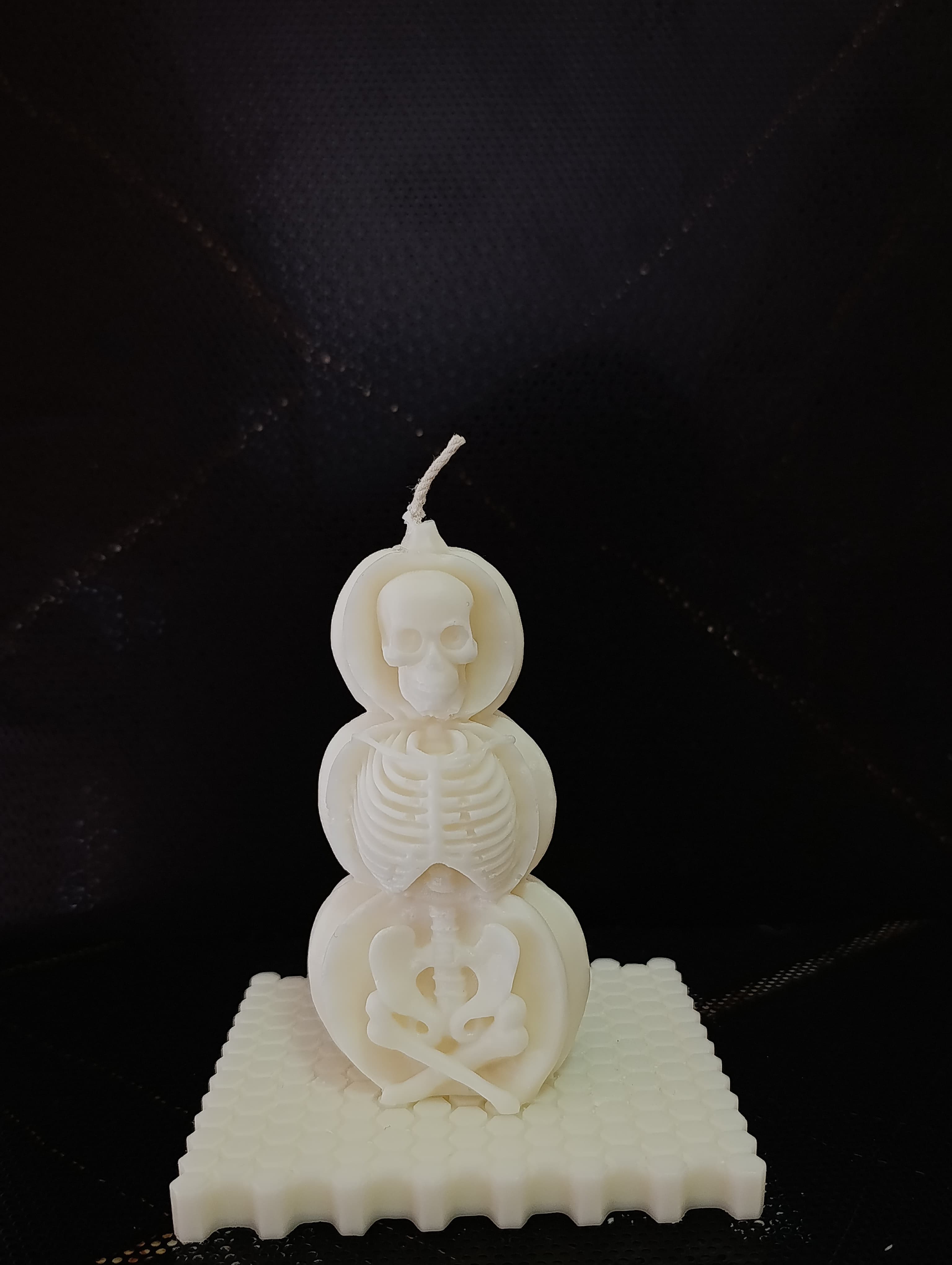 VELA CALAVERA ESQUELETO