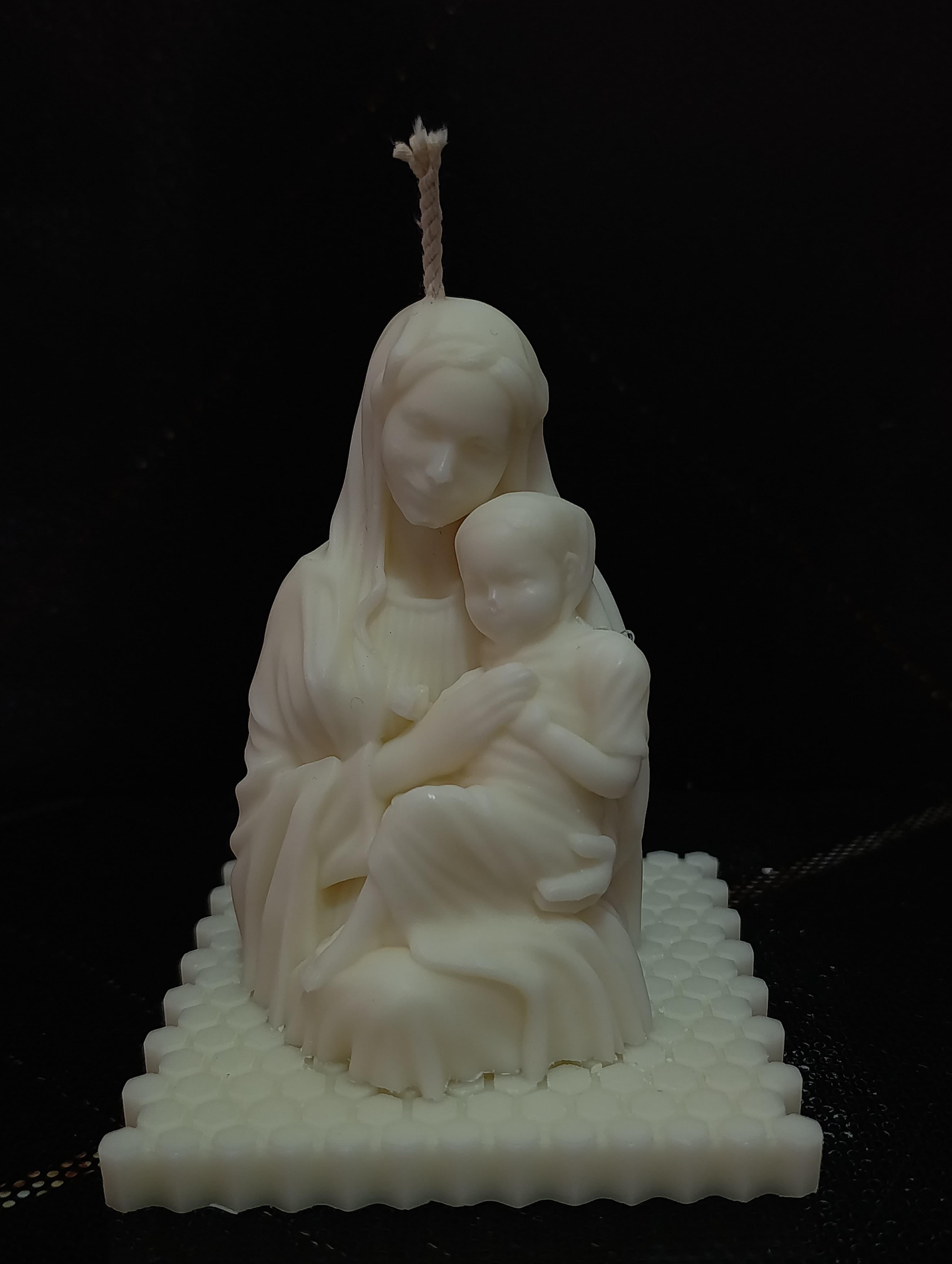 VELA VIRGE Y NIÑO JESUS 1