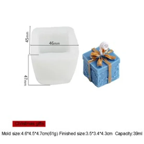 CAJA DE REGALO CON LAZO