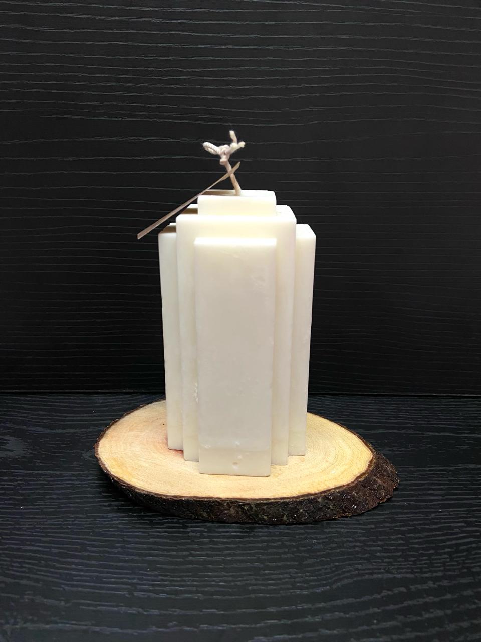 VELA DEGRADADA CUADRADA CON PUNTA 102