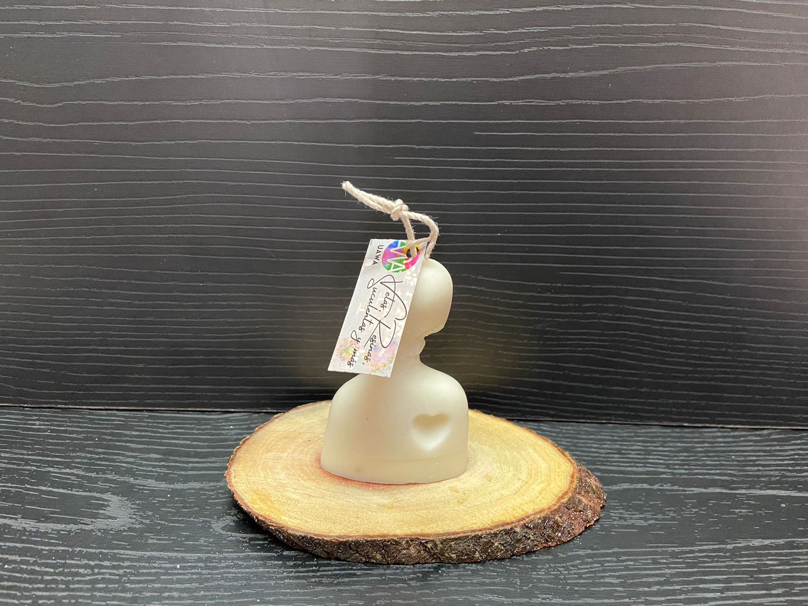 VELA FIGURA CORAZON EN EL PECHO PEQUEÑO 108 1,75 USD