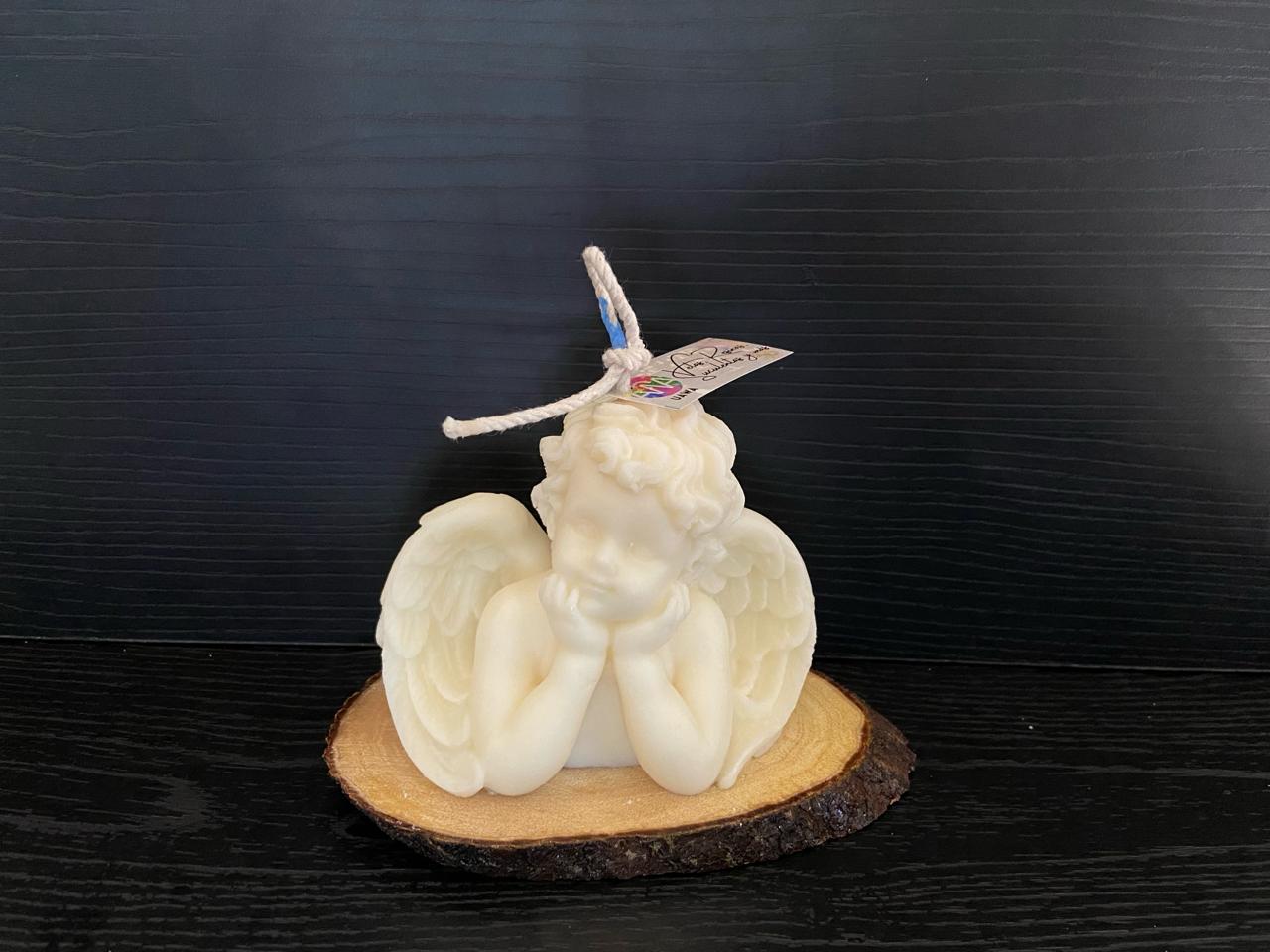 VELA ANGELITO  UNA MANO EN LA QUIJADA 222