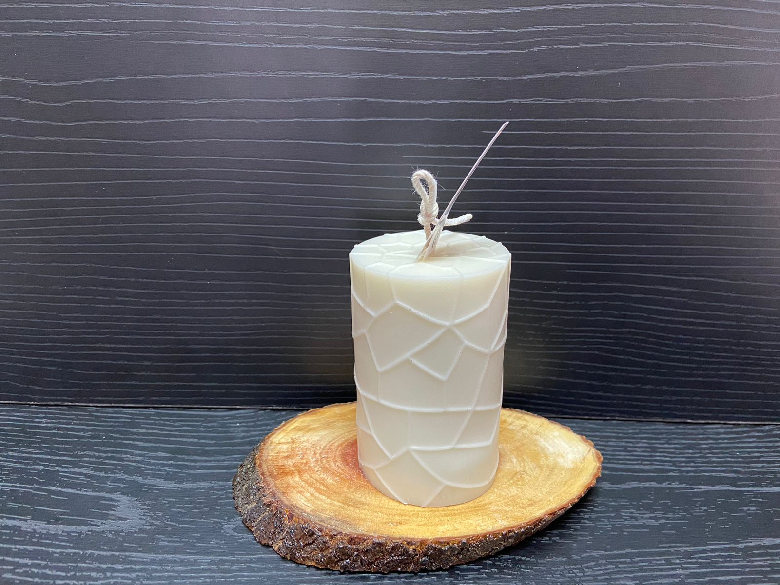 VELA CILINDRO PAPEL ARAÑA