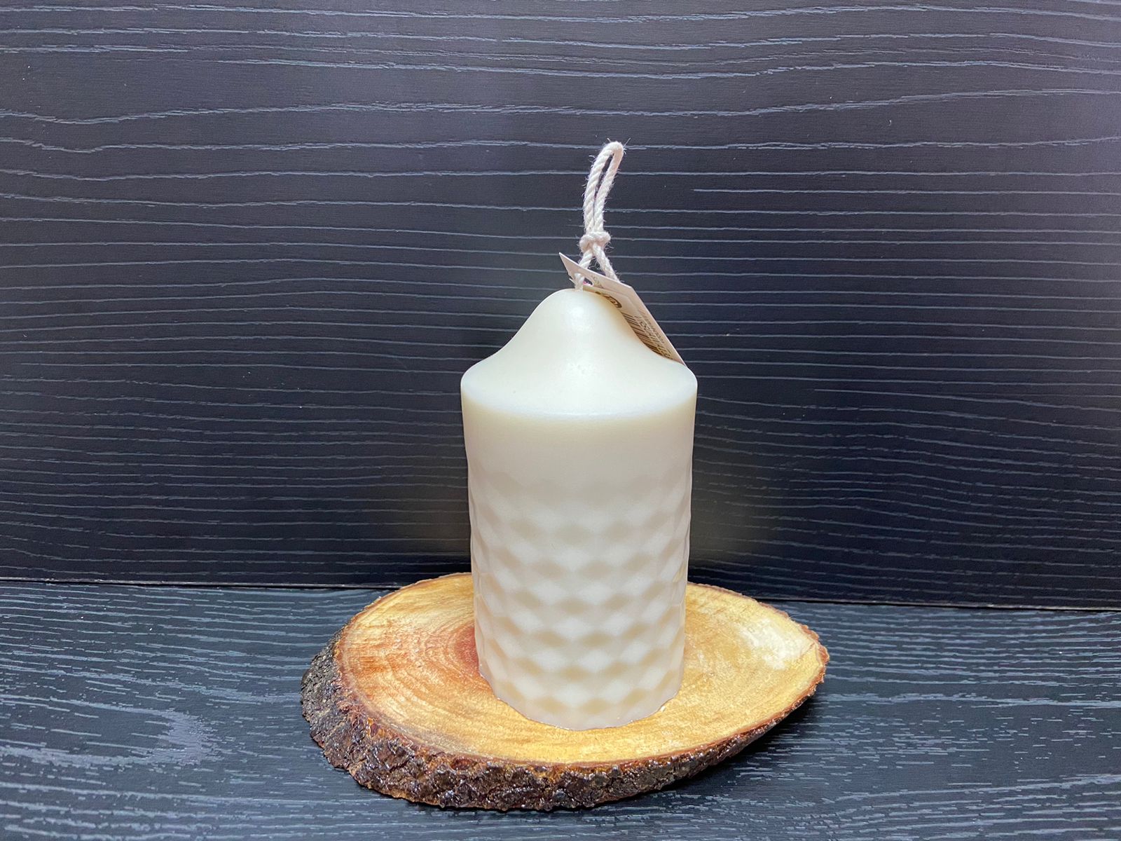 VELA CILINDRO CON PUNTA