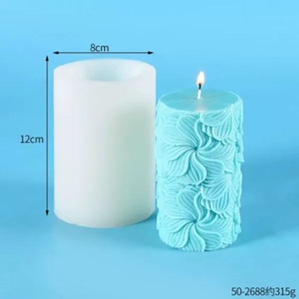 MOLDE VELA CILINDRO DETALLES