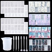 Moldes de resina de dominó