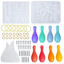 Juego de boliche y armamento de juego
