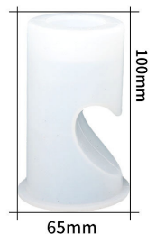 Molde cilíndrico candelabro de amor pequeño