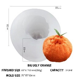 Molde vela limon grande