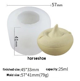 Molde vela vellota pequeña