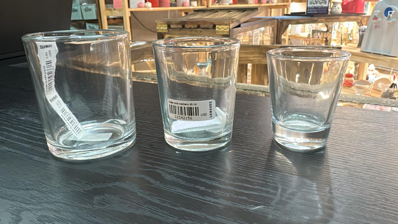 Vaso vela grande 140 ml