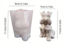 MOLDE PERRO SCHNAUZER