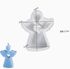 Molde velas de ángel pequeño