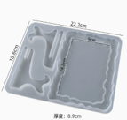 Moldes para marcos de fotos rectangular