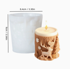 Molde cilindro reno 3 D