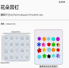 Molde de flores pequeñas