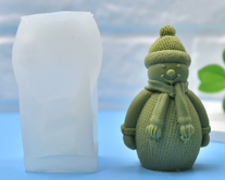 Molde de muñeco de nieve