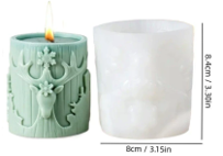 Molde cilindro reno 3d 2