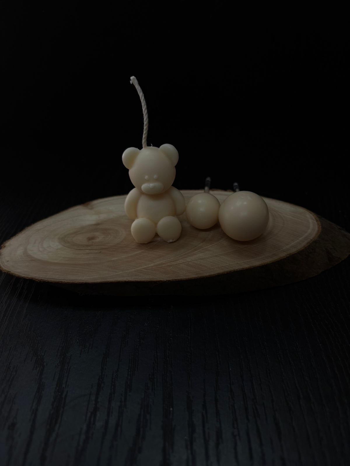 VELA OSITO Y 2 GLOBOS