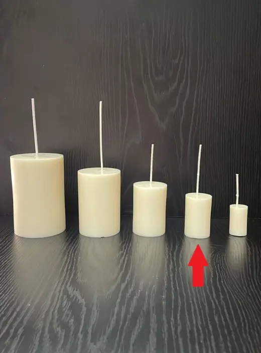 VELACILINDRO 3 X 5.4 CM